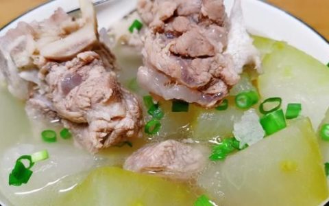 冬瓜排骨汤的功效