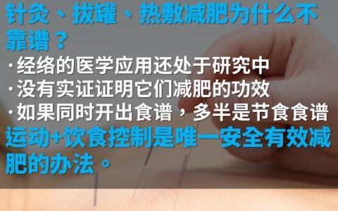 拔火罐减肥有用吗,满大街的热敷减肥，针灸减肥，拔罐减肥有用吗