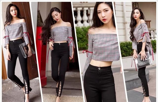 一字肩的衣服好看吗图3