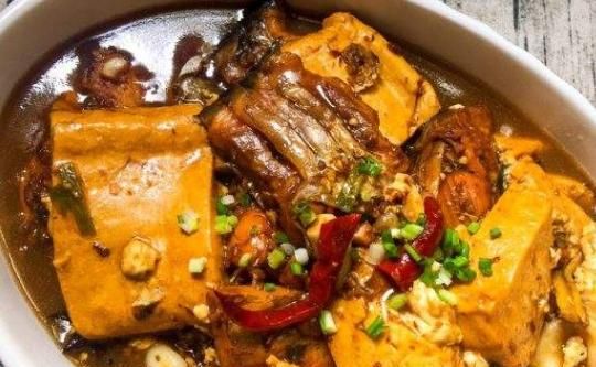 豆腐炖鱼块的家常做法图3