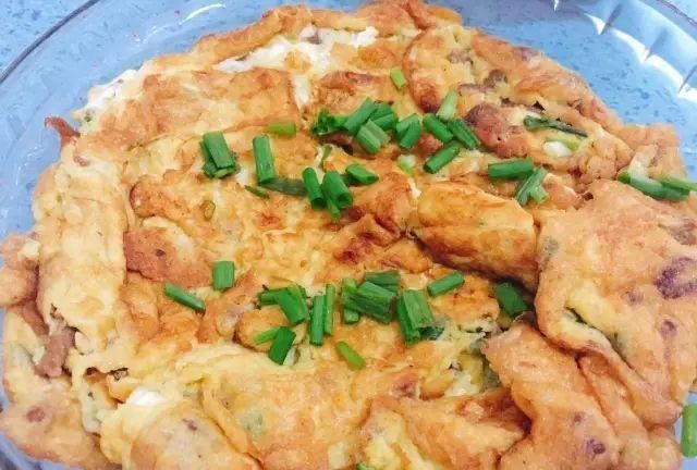 肉丝跑蛋，肉丝涨蛋的做法图1