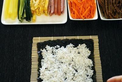 韩式蛋包饭，韩国紫菜包饭的做法和材料图10