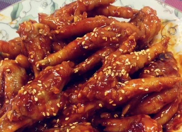 韩式辣酱的各种吃法，韩式辣酱做鸡爪的做法图2