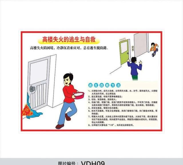 高层建筑发生火灾如何自救逃生图8