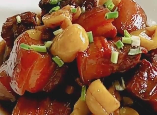 板栗烧肉，板栗红烧肉怎么做步骤图10