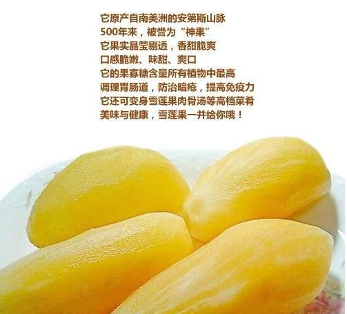 白薯的营养价值，像红薯一样的“雪莲果的营养价值”图1