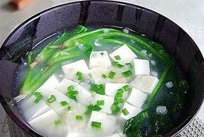 菠菜豆腐能一起吃吗，菠菜和豆腐能一起吃吗?图3