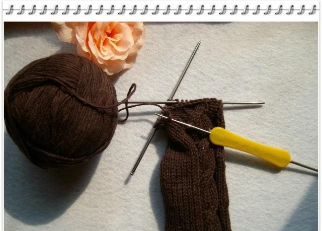手套的织法，五指手套的编织方法图6