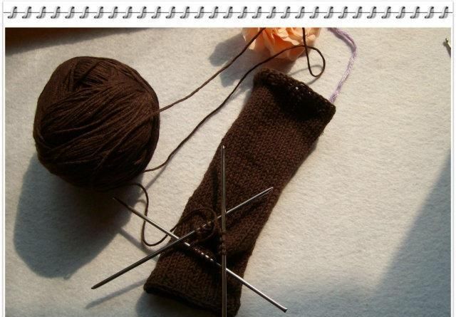 手套的织法，五指手套的编织方法图7