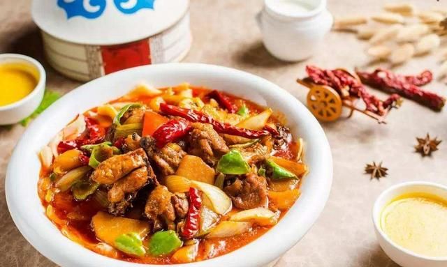 新疆正宗的大盘鸡怎么做图23