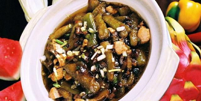 咸鱼茄子煲的做法，咸鱼茄子煲怎么做视频图16