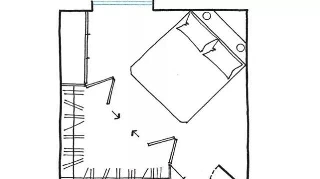 卧室家具风水，卧室家具摆放图14