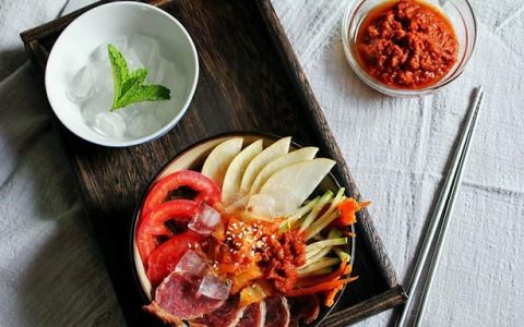 辣酱冷面的做法