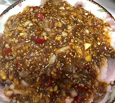 #精致一人食#超级好吃的八爪鱼做法 蒜蓉八爪鱼