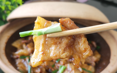 广式生焗肉片真叫一个香(广东正宗焗肉片的做法)