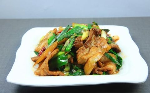 蒜苗回锅肉的做法家用窍门,蒜苗回锅肉正宗做法