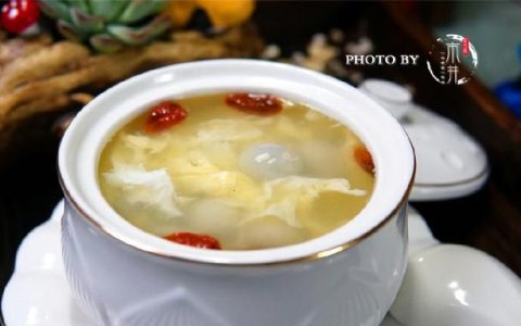 米酒汤圆蛋花汤正宗做法