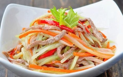 五香炒牛肉最正宗的做法