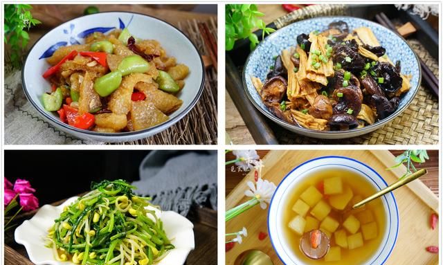 夏季天热，推荐七天的3菜1汤，好吃省事，照着做一周午餐不发愁了