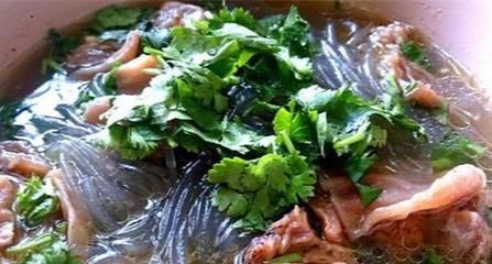 牛肉粉丝汤