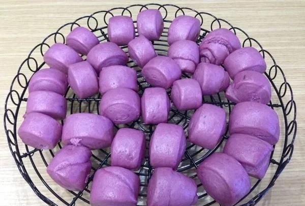 紫薯做馒头吃好吗,紫薯做馒头为什么不柔软不好吃图3