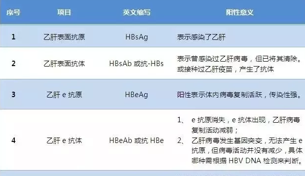 图文解读乙肝两对半化验单，一分钟就学会，学会就收藏起来吧