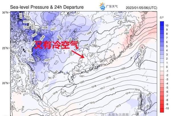 2023年广东第一波冷空气来了！5天内气温将“二连降”