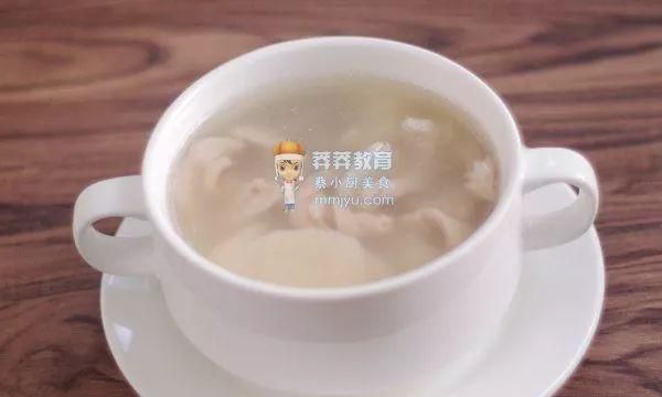 健脾开胃——山药猪肚汤