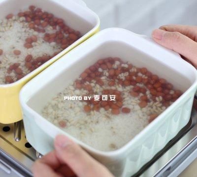 #白色情人节限定美味#营养餐｜红豆薏米粥｜蜂蜜糯米藕