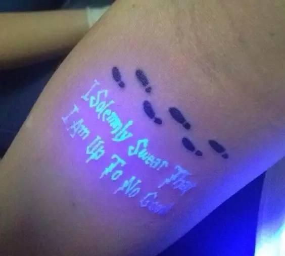 纹了也不会被发现的纹身——UV Tattoo