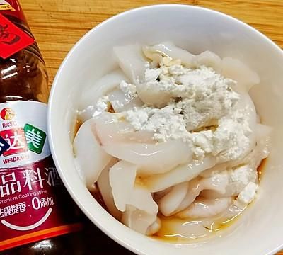 酸辣开胃，鲜嫩低脂的捞汁海鲜～乌贼鱼