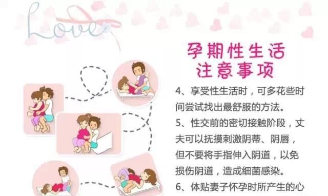 孕期性生活如何合理安排？姿势附图解！