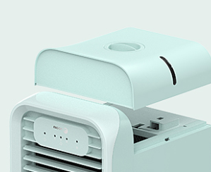 空调扇界“特斯拉”，采用半导体强制冷技术，25℃智能控温