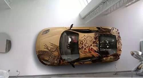 三爪龙纹超跑 这辆法拉利F430是否能降得住
