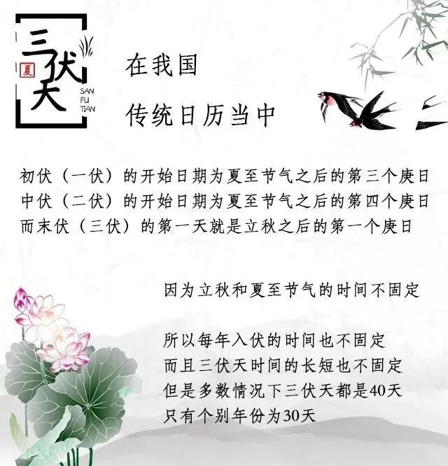 入伏，一伏、二伏、三伏，具体哪一天开始，是怎么推算的在农村有什么风俗和习惯吗图3