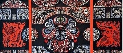 苗族蝴蝶图腾与丝绸起源