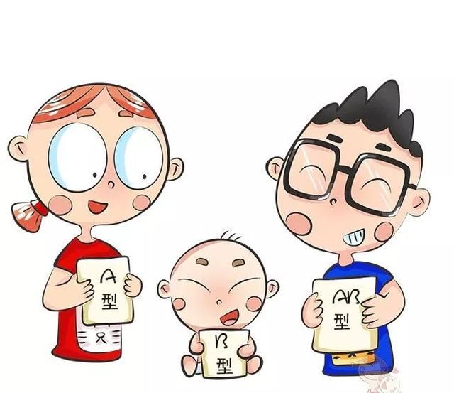 爸爸A型血妈妈B型血，宝宝血型是啥？这份血型遗传规律表请收好