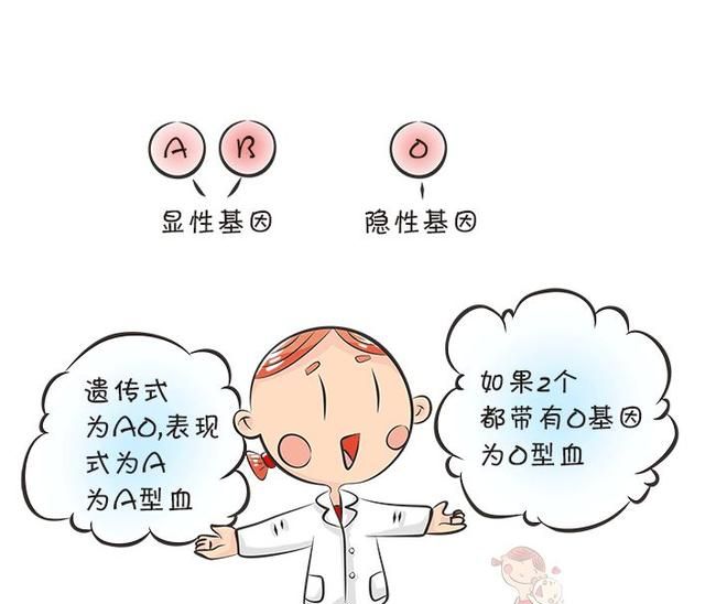 爸爸A型血妈妈B型血，宝宝血型是啥？这份血型遗传规律表请收好