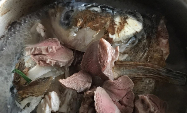 羊肉炖鲢鱼头——新永和居菜谱之八