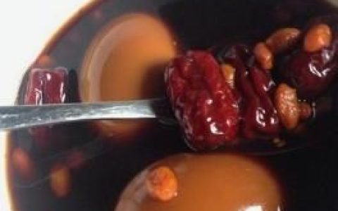 红枣枸杞煮鸡蛋的功效与作用