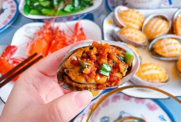 #少盐饮食 轻松生活#原汁原味清蒸鲍鱼、九节虾
