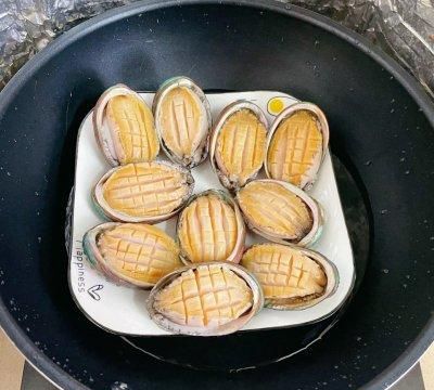 #少盐饮食 轻松生活#原汁原味清蒸鲍鱼、九节虾