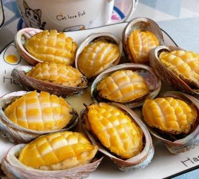 #少盐饮食 轻松生活#原汁原味清蒸鲍鱼、九节虾