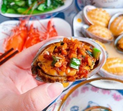 #少盐饮食 轻松生活#原汁原味清蒸鲍鱼、九节虾
