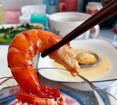 #少盐饮食 轻松生活#原汁原味清蒸鲍鱼、九节虾