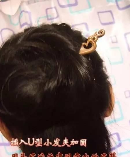 简单实用，用发簪盘简单美丽的古代发型