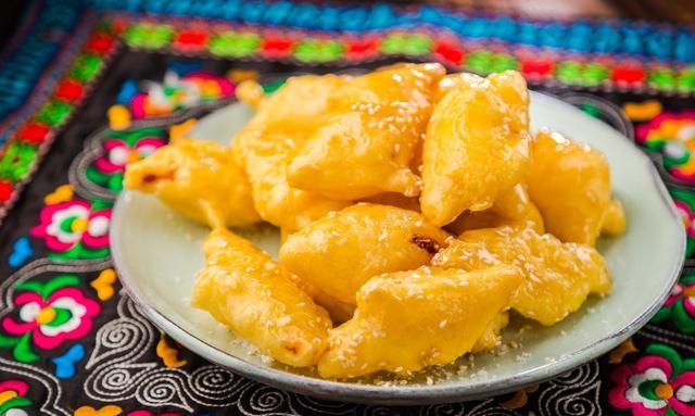 蒙餐极品——拔丝奶豆腐