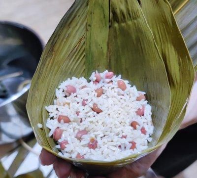 广式粽子｜咸蛋黄肉粽自己做，方便更放心