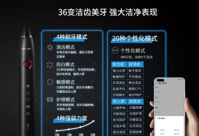最具性价比机皇 华为智选力博得智能声波牙刷评测
