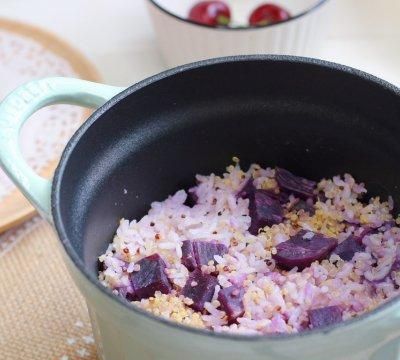 紫薯藜麦饭是“减肥王”！连吃1周竟然瘦了6斤